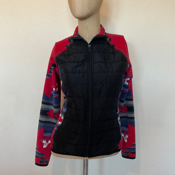 Ralph Lauren Active Tribal Aztec Print Quilted Full Zip Lightweight Jacket XS - Picture 5 of 16